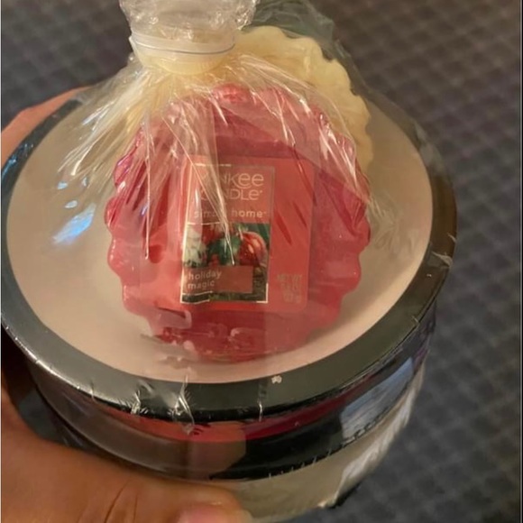 Yankee Candle Jack Frost Snowman Wax Melt Warmer Tea Light Holder Winter Holiday - Picture 7 of 7